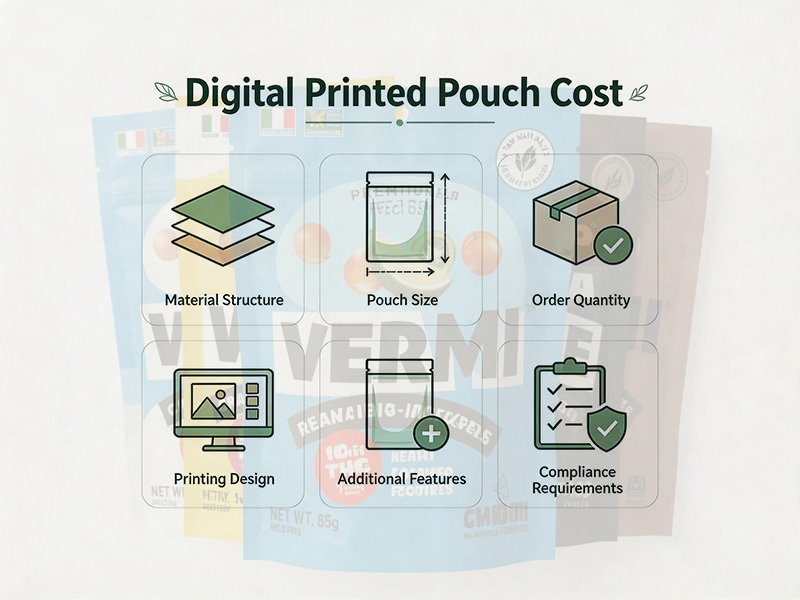 Digital Printed Pouch Cost