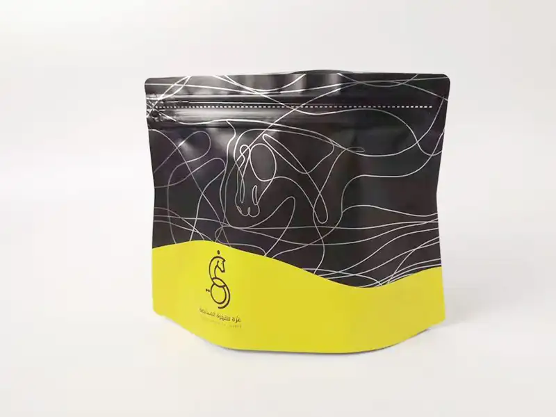 Sacchetto di imballaggio per chicchi di caffè tostati (in polvere) mediante stampa digitale