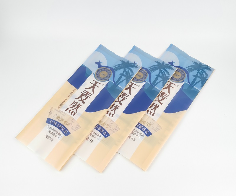 custom pasta packaging digital printing side gusset pouch
