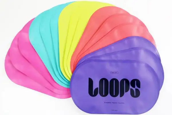 حقيبة مسطحة بيضاوية مطبوعة غير مريحة مطبوعة