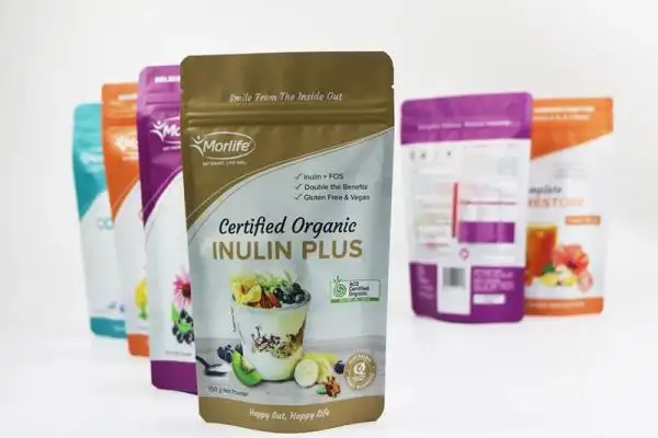 أكياس الوقوف المطبوعة الرقمية