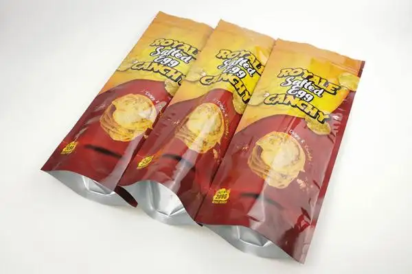 Imprima digitalmente la bolsa con cremallera para papas fritas