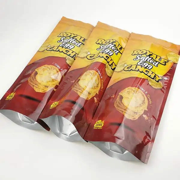 チップ用のジッパー付きポーチをデジタルで印刷します