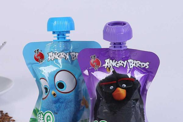 stand up pouch with spout for Jelly